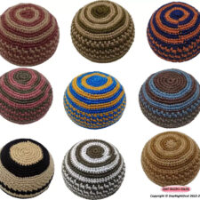 Indonesian Muslim Prayer Caps for Man, Namaz Beanie Skull Kulfi Topi Hat Solid Beanie  (Pack of 5) - Day Night Deal