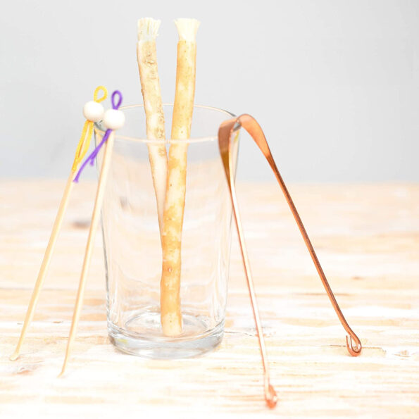Natural Herbal Miswak Sticks Toothbrush for Adults | Eco-Friendly Chewing Stick (Pack of 2) - Day Night Deal - Image 2