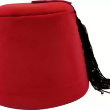 Mirza Ghalib Turkey Fez Cap (Red; Free Size)- Set of 2