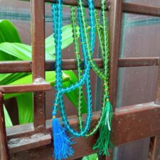 Beautiful Beads Tasbeeh, Islamic Salat Prayer for Muslims, Specially Designed for Daily Prayer Offerings (Blue & Green) Pack of 2 - Day Night Deal
