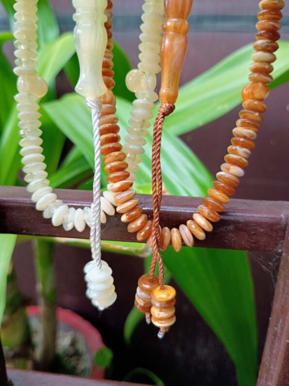 Beautiful Beads Tasbeeh, Islamic Salat Prayer for Muslims, Specially Designed for Daily Prayer Offerings (Multicolor ) Pack of 2 - Day Night Deal - Image 4