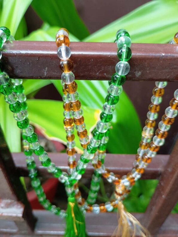 Beautiful Beads Tasbeeh, Islamic Salat Prayer for Muslims, Specially Designed for Daily Prayer Offerings (Multicolor ) Pack of 2 - Day Night Deal - Image 5