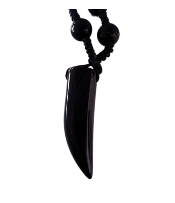 Crystal Black Pendant Cotton Black Dori Bead Mala Pendant Locket Necklace for Men | Women | Boys | Girls - Image 2