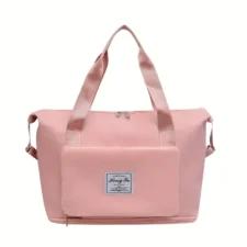 Large Capacity Folding Travel Bag | Fabric Waterproof Lightweight Foldable Duffle Bag Portable Expandable Travel Bag | Dry And Wet Carry On Bag for Ladies Personal Items
