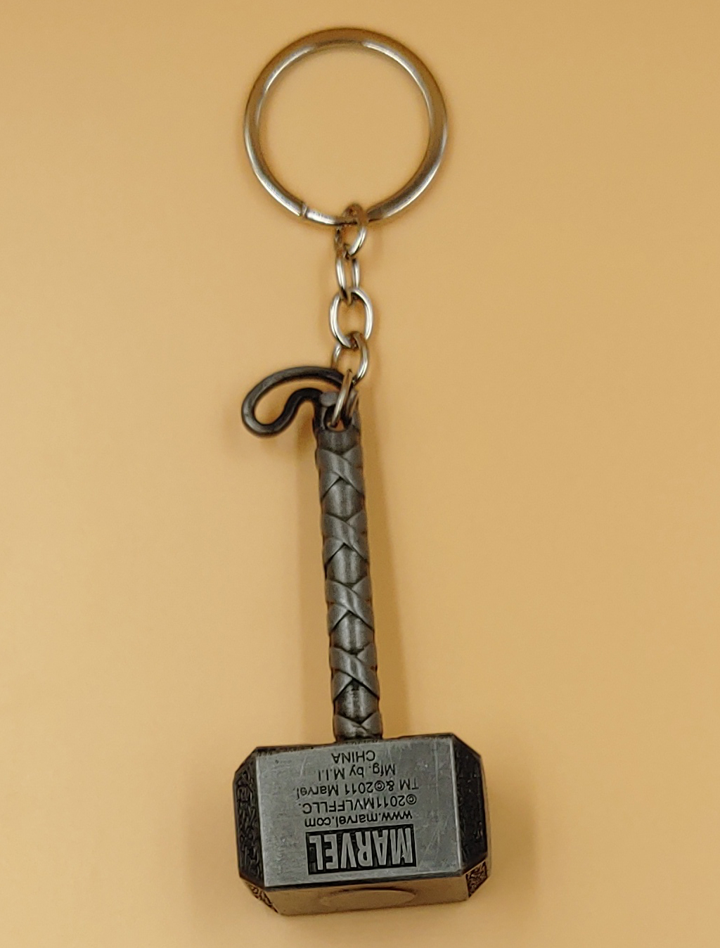 Superhero Key Chain, Metal & Key Ring Multicolor