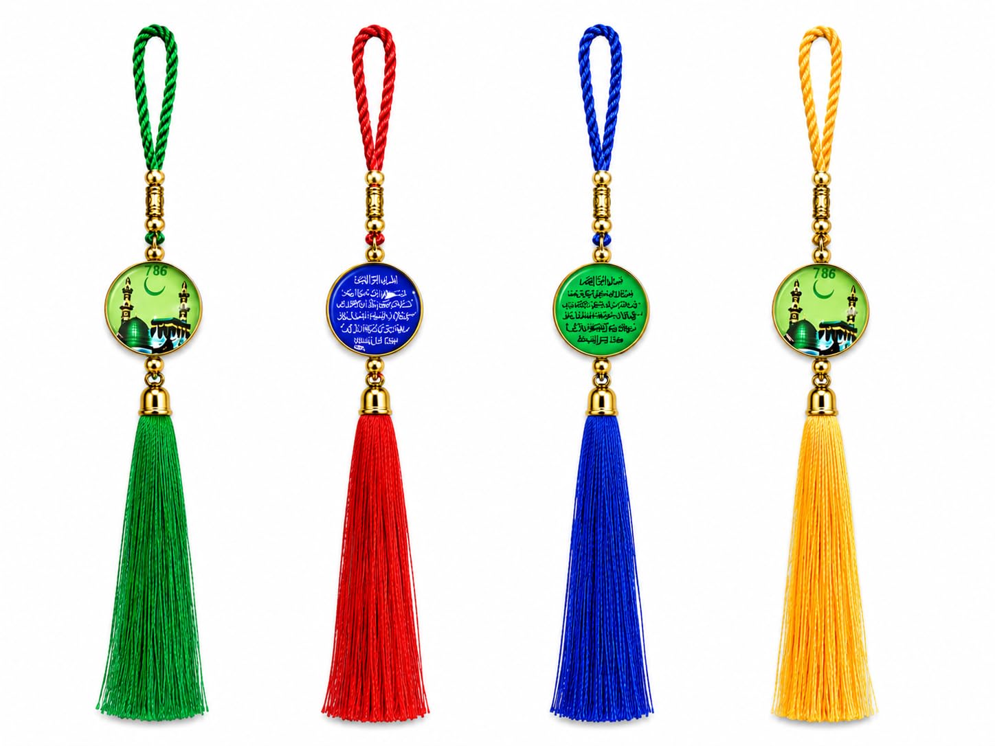 Islamic Safar Ki Dua for Car Hanging Travel Multicolored (Piece of 1)